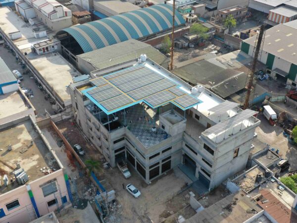 100 KW Solar Rooftop Installation